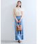 アシメオフショルブラウス