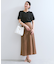 【WEB限定】ドッキング袖ボリュームカットソー