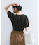 【WEB限定】ドッキング袖ボリュームカットソー