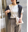 【WEB限定】ドッキング袖ボリュームカットソー