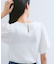 【WEB限定】ドッキング袖ボリュームカットソー