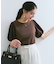 【WEB限定】ドッキング袖ボリュームカットソー