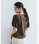 【WEB限定】ドッキング袖ボリュームカットソー