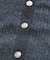 【WEB限定】エンブレム金釦5分袖ケーブルカーディガン