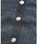 【WEB限定】エンブレム金釦5分袖ケーブルカーディガン