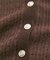 【WEB限定】エンブレム金釦5分袖ケーブルカーディガン