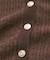 【WEB限定】エンブレム金釦5分袖ケーブルカーディガン