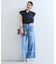 【WEB限定】【防シワ】フリルフレンチボウタイブラウス/通勤対応