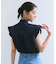 【WEB限定】【防シワ】フリルフレンチボウタイブラウス/通勤対応