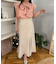 【WEB限定】【防シワ】フリルフレンチボウタイブラウス/通勤対応
