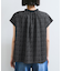 【WEB限定】ドットフリルネックブラウス/通勤対応