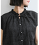 【WEB限定】ドットフリルネックブラウス/通勤対応