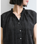 【WEB限定】ドットフリルネックブラウス/通勤対応