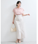 【WEB限定】ドットフリルネックブラウス/通勤対応