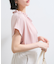 【WEB限定】ドットフリルネックブラウス/通勤対応