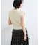 【WEB限定サイズ:MT/着丈が選べる】【洗える】フェザーヤーンニットベスト