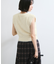 【WEB限定サイズ:MT/着丈が選べる】【洗える】フェザーヤーンニットベスト