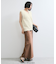 【WEB限定サイズ:MT/着丈が選べる】【洗える】フェザーヤーンニットベスト