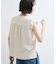 【WEB限定】【セットアップ対応】Vネックフレンチスリーブブラウス/通勤対応