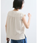 【WEB限定】【セットアップ対応】Vネックフレンチスリーブブラウス/通勤対応