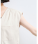 【WEB限定】【セットアップ対応】Vネックフレンチスリーブブラウス/通勤対応