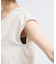【WEB限定】【セットアップ対応】Vネックフレンチスリーブブラウス/通勤対応