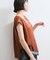【WEB限定】【セットアップ対応】Vネックフレンチスリーブブラウス/通勤対応