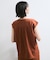 【WEB限定】【セットアップ対応】Vネックフレンチスリーブブラウス/通勤対応