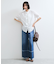 【WEB限定】フロントフリルディテール半袖ブラウス