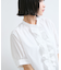 【WEB限定】フロントフリルディテール半袖ブラウス
