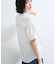 【WEB限定】フロントフリルディテール半袖ブラウス