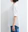 【WEB限定】フロントフリルディテール半袖ブラウス