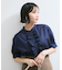 【WEB限定】フロントフリルディテール半袖ブラウス