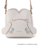 【WEB/一部店舗限定】【シナモロール】VIS別注ダブルフェイスハートカットバッグ(ミニ)
