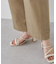 バレルシルエットコットンパンツ