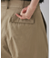 バレルシルエットコットンパンツ
