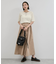【WEB/一部店舗限定】シアーベロアハーフスリーブカットソー