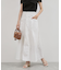 ウエスト切替デザインフレアスカート