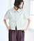 【夏トク価格】刺繍ロゴハーフスリーブシャツ