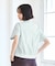 【夏トク価格】刺繍ロゴハーフスリーブシャツ