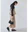 【WEB限定】【美easy】ウーリッシュ ペプラム切替キャミワンピース【洗える】