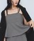 【WEB限定】【美easy】ウーリッシュ ペプラム切替キャミワンピース【洗える】