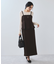 【WEB限定】【美easy】ウーリッシュ ペプラム切替キャミワンピース【洗える】