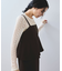 【WEB限定】【美easy】ウーリッシュ ペプラム切替キャミワンピース【洗える】