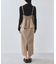 【WEB限定】【美easy】ウーリッシュ ペプラム切替キャミワンピース【洗える】