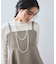 ロングパールネックレス