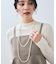 ロングパールネックレス