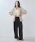 【WEB限定】バックシャーリングフリルシャツ