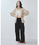 【WEB限定】バックシャーリングフリルシャツ
