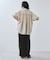 【WEB限定】バックシャーリングフリルシャツ
